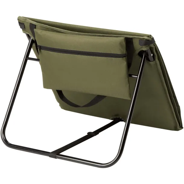 Serene beach lounger Forest green