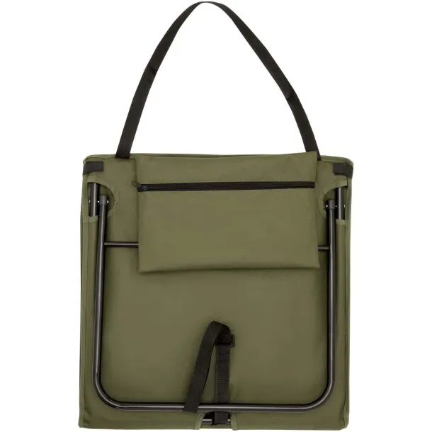 Serene beach lounger Forest green