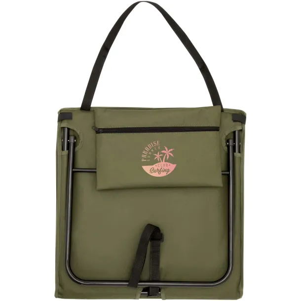 Serene beach lounger Forest green