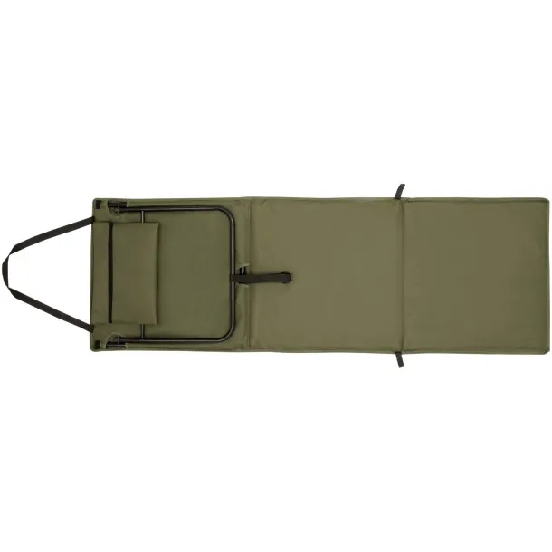 Serene beach lounger Forest green