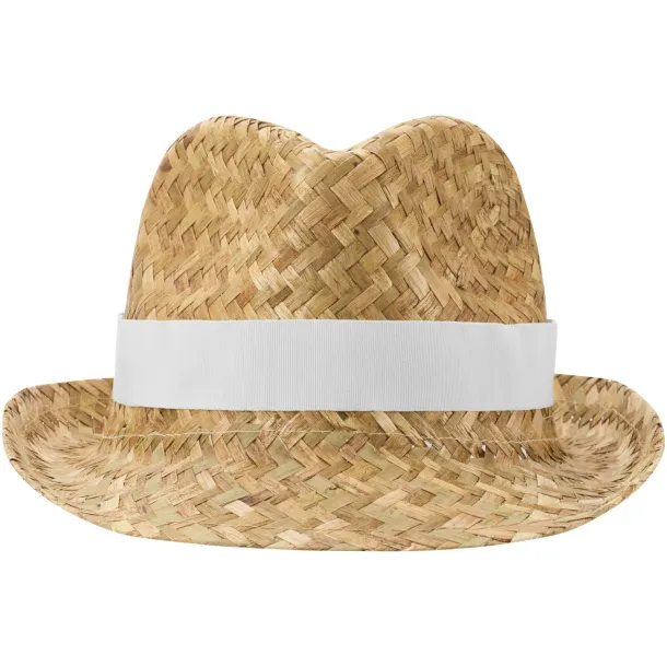 Pricus straw hat White Natural