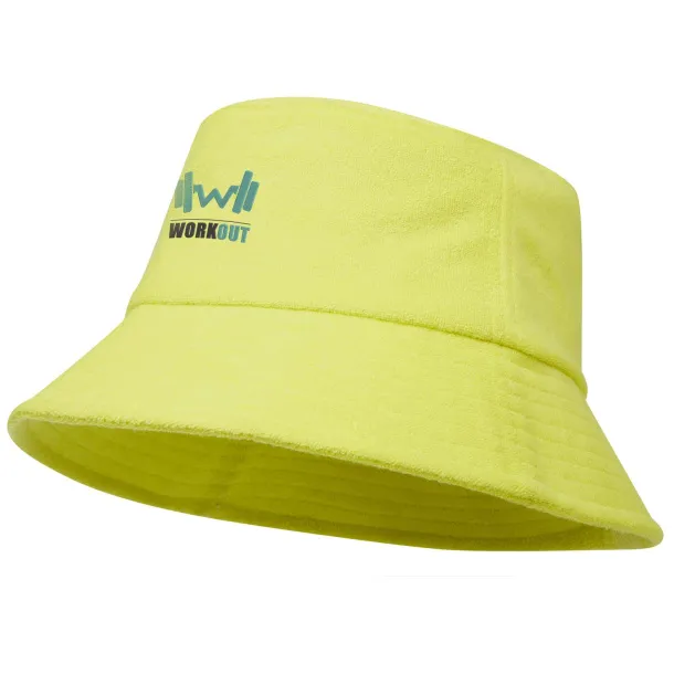 Melo GRS recycled terry sun hat - Elevate NXT Lime