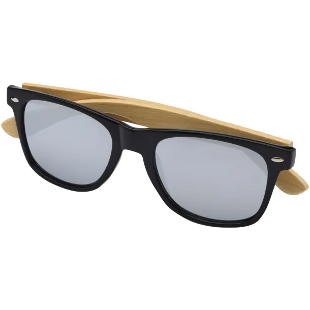 Hue sunglasses with bamboo temples Silver