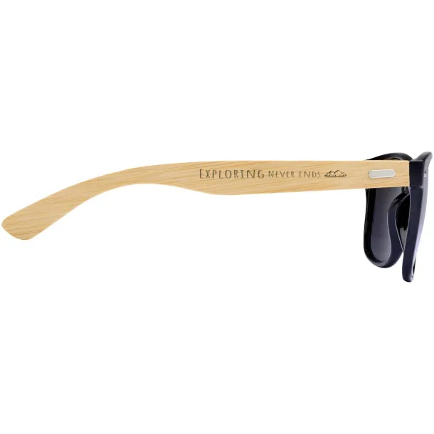 Hue sunglasses with bamboo temples Silver