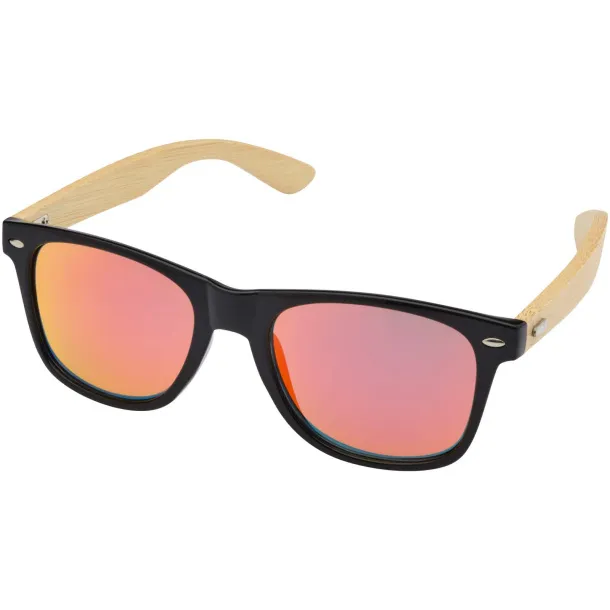 Hue sunglasses with bamboo temples Yellow