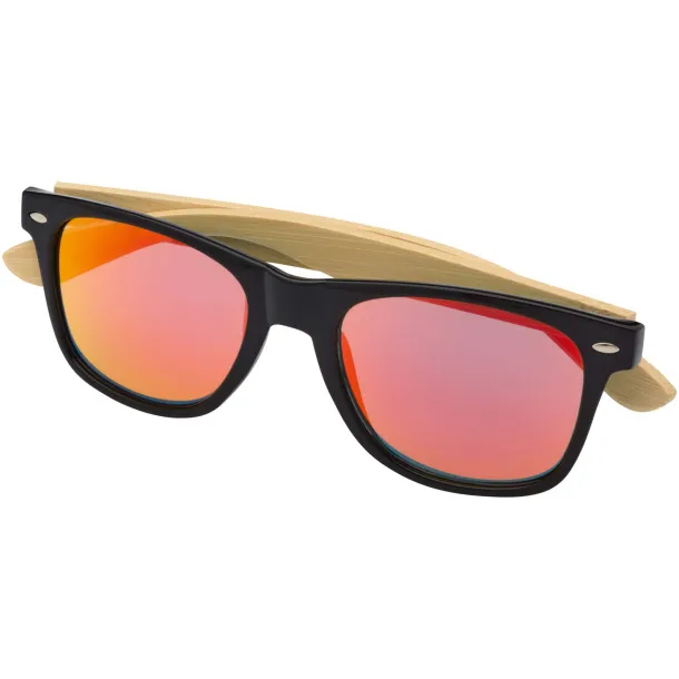 Hue sunglasses with bamboo temples Yellow