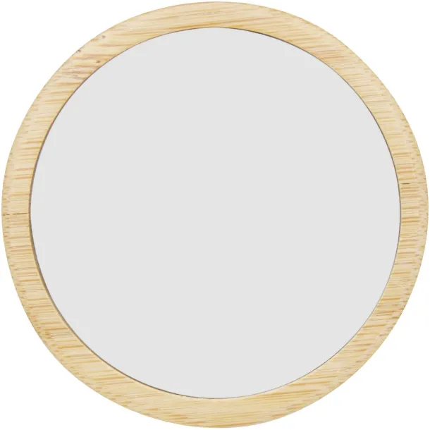 Lustre bamboo mirror Natural