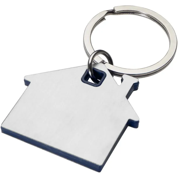 Nook house-shaped keychain Blue