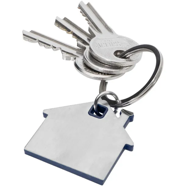 Nook house-shaped keychain Blue