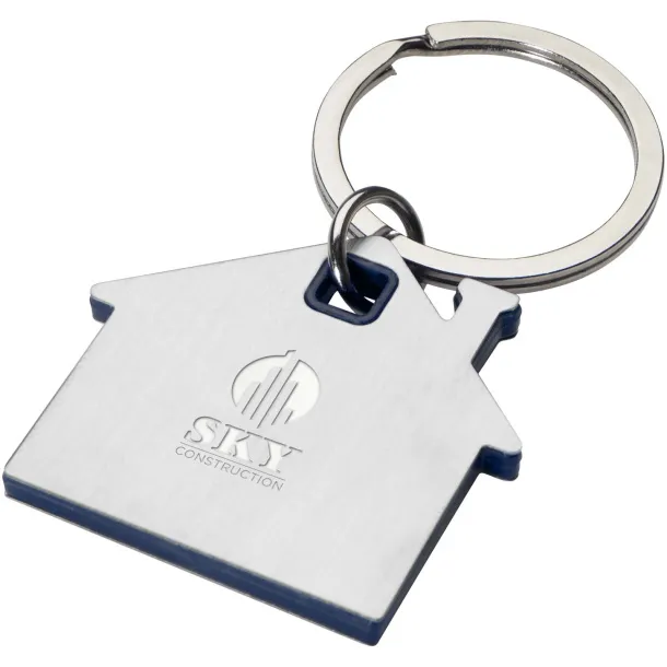 Nook house-shaped keychain Blue