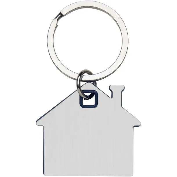 Nook house-shaped keychain Blue