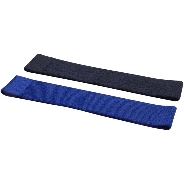 Grip 2-piece resistance band set Navy Blue Royal blue
