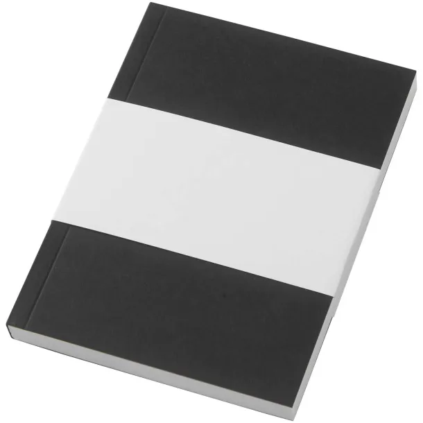 Novella Austen A6 soft cover notebook - 100 sheets Solid black