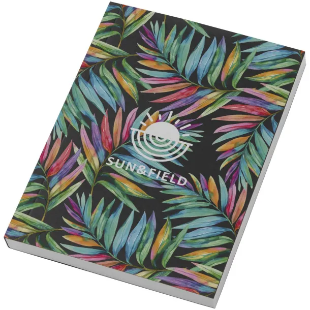 Novella Austen A6 soft cover notebook - 100 sheets Solid black