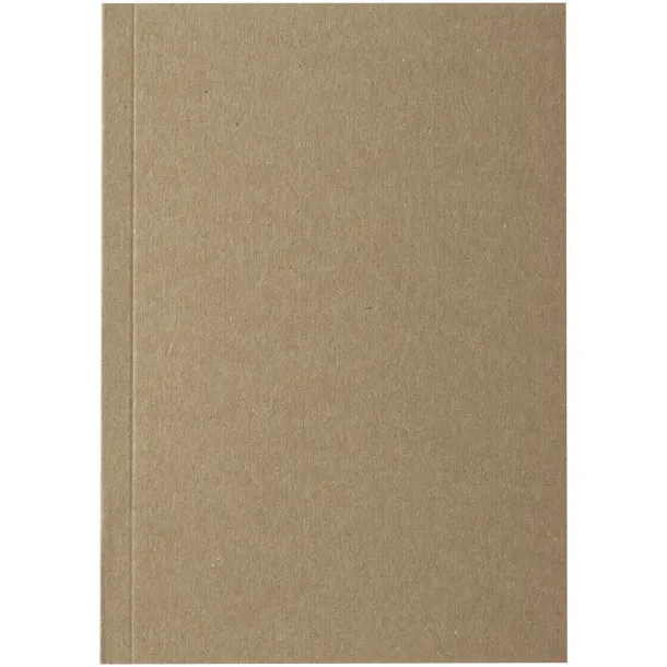 Novella Austen A6 recycled soft cover kraft notebook - 100 sheets Natural