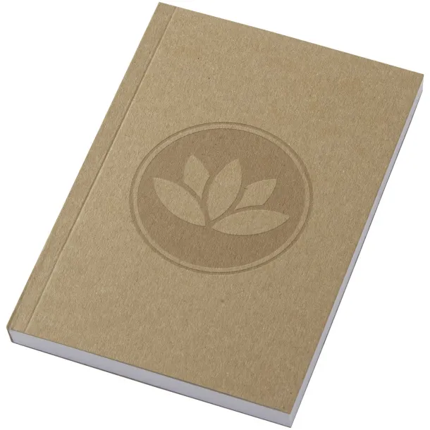 Novella Austen A6 recycled soft cover kraft notebook - 100 sheets Natural