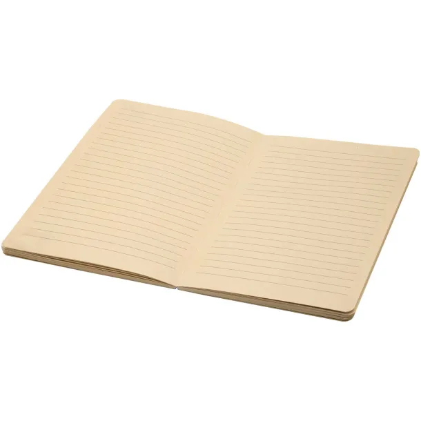 Liliana A5 sugarcane and RPET soft cover notebook Brick