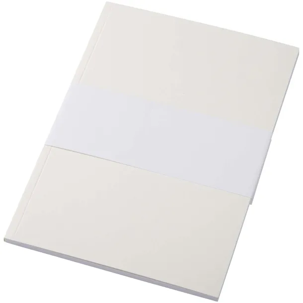 Novella Austen A5 soft cover notebook - 50 sheets Ivory white