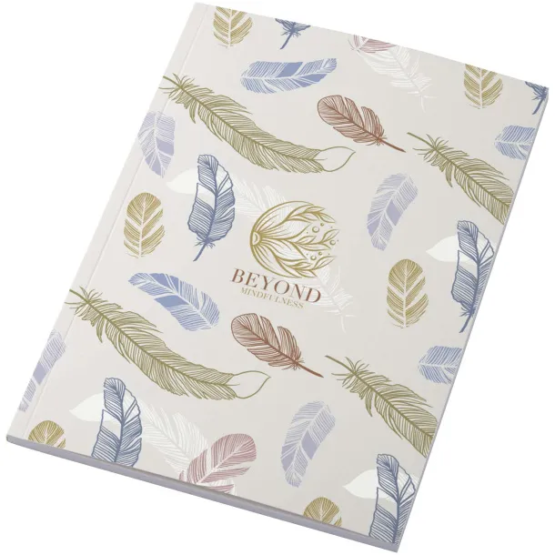 Novella Austen A5 notes s mekim uvezom Ivory white