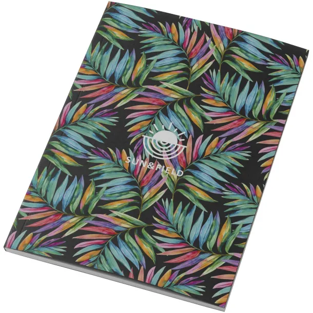 Novella Austen A5 soft cover notebook - 50 sheets Solid black