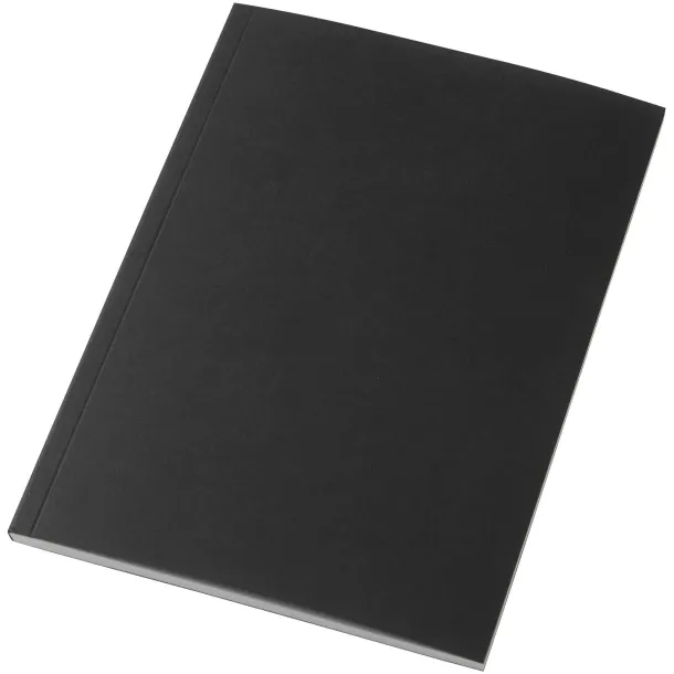 Novella Austen A5 soft cover notebook - 50 sheets Solid black