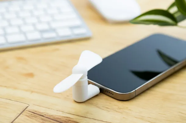 Blobile smartphone fan White