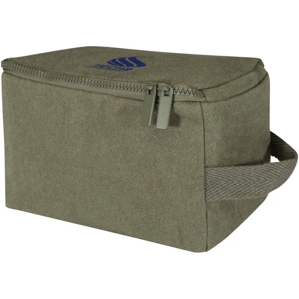 Pack 500 g/m² Aware™ recycled toiletry organiser Green