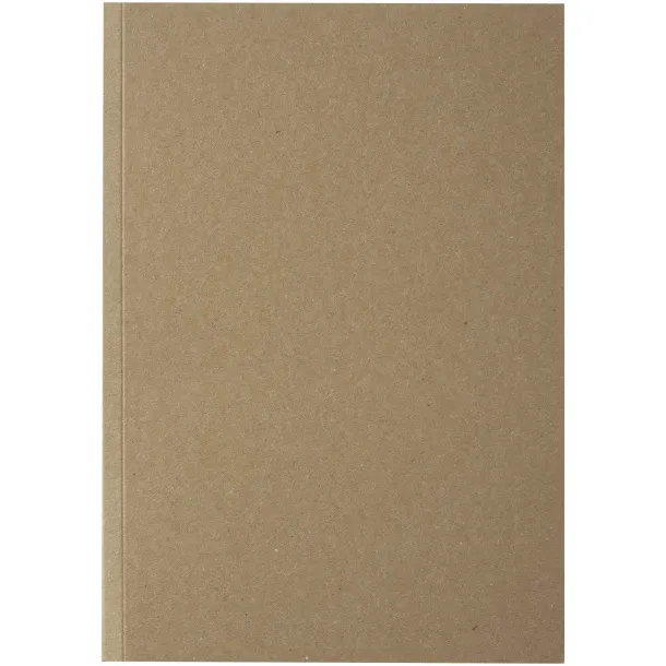 Novella Austen A5 recycled soft cover kraft notebook - 100 sheets Natural