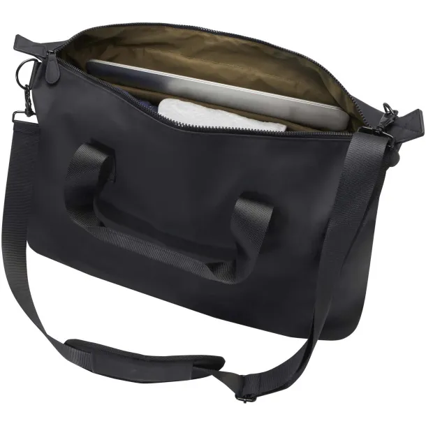 Turner 15.6" GRS recycled laptop duffel bag 36L Solid black