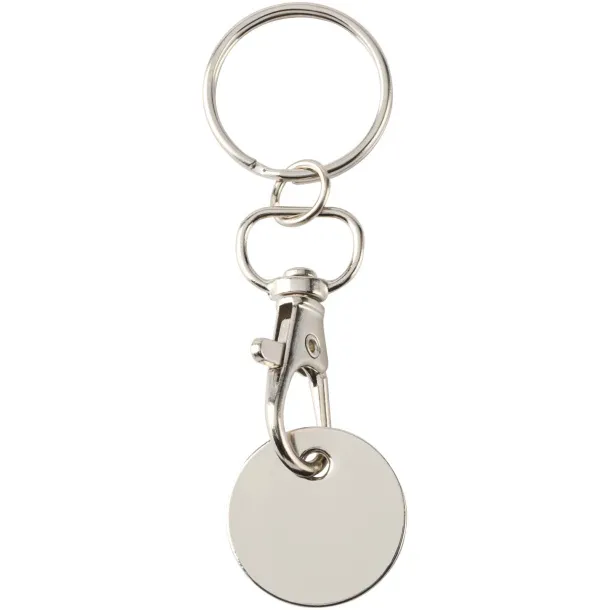 Rory keyring with trolley coin Crna