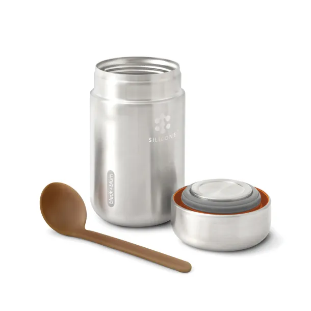 Black+Blum Food Flask 400 ml - Black + Blum orange 