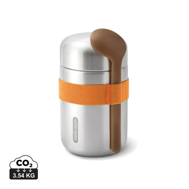 Black+Blum Food Flask 400 ml - Black + Blum orange 