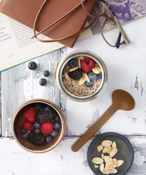 Black+Blum posuda za hranu, 400 ml - Black + Blum Narančasta