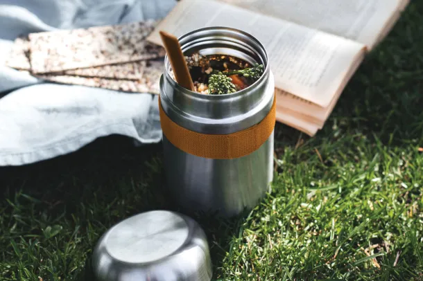 Black+Blum Food Flask 400 ml - Black + Blum Narančasta