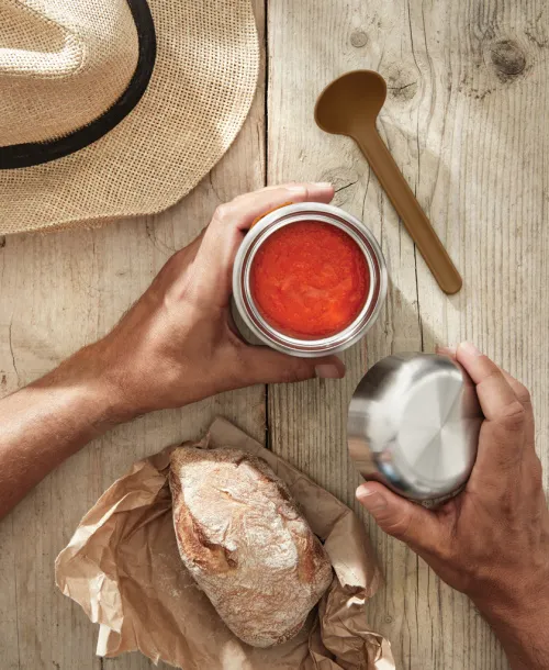 Black+Blum Food Flask 400 ml - Black + Blum Narančasta