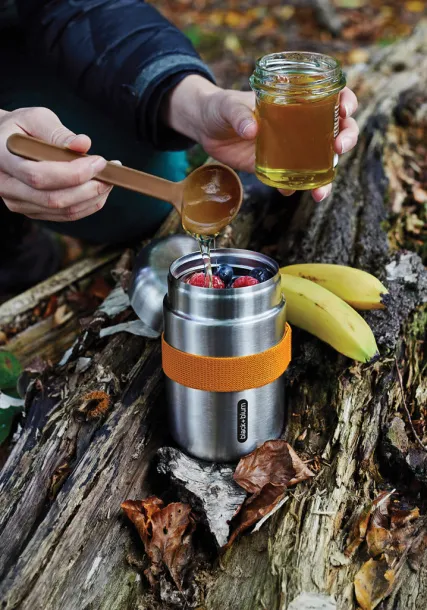 Black+Blum Food Flask 400 ml - Black + Blum orange 