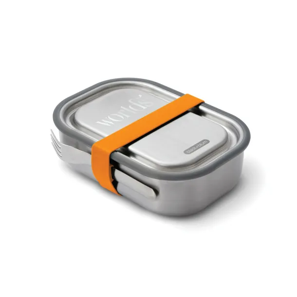 Black+Blum velika kutija za hranu od nehrđajućeg čelika - Black + Blum orange 