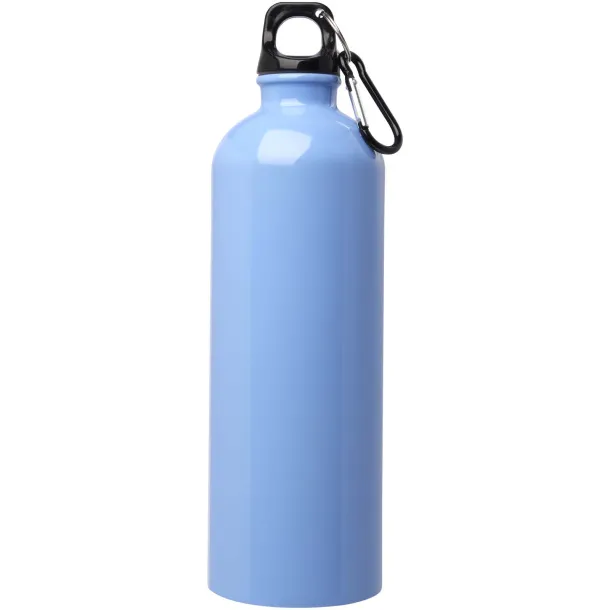 Oregon 750 ml RCS certified single wall stainless steel water bottle with carabiner Cloud Blue