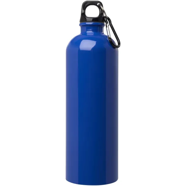 Oregon 750 ml RCS certified single wall stainless steel water bottle with carabiner Royal blue
