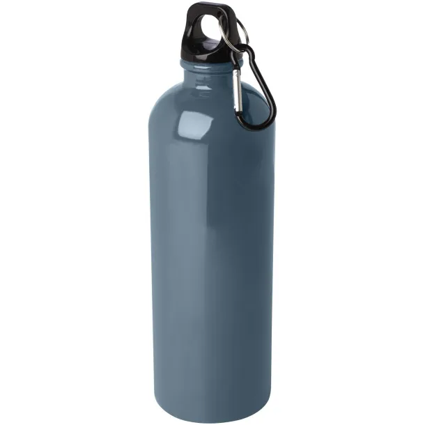 Oregon 750 ml RCS certified single wall stainless steel water bottle with carabiner Hale Blue