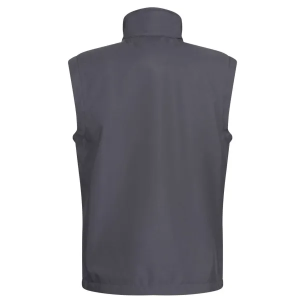  ABLAZE PRINTABLE SOFTSHELL BODYWARMER - Regatta Seal Grey Black