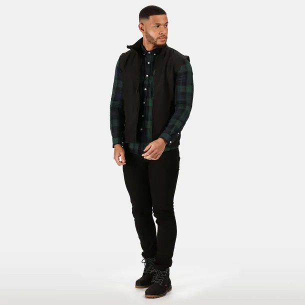  ABLAZE PRINTABLE SOFTSHELL BODYWARMER - Regatta French Blue Navy