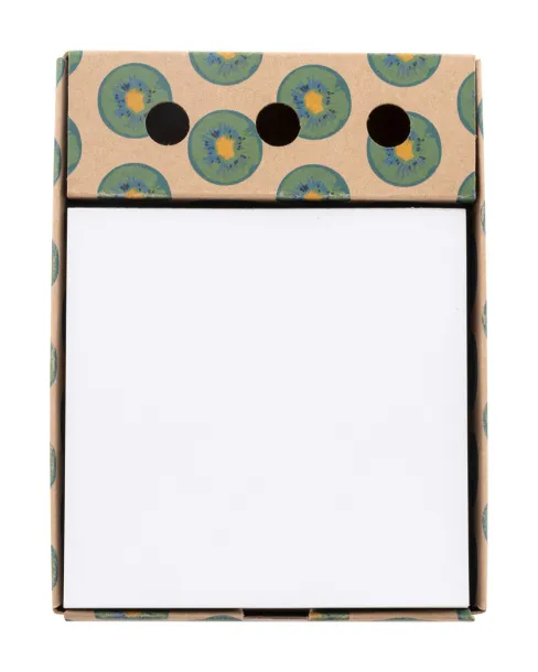 Nolty Eco pen holder notepad Natural