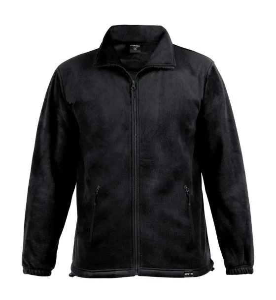 Assim RPET fleece jacket Black