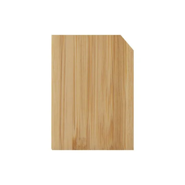  Bamboo salt and pepper set wood