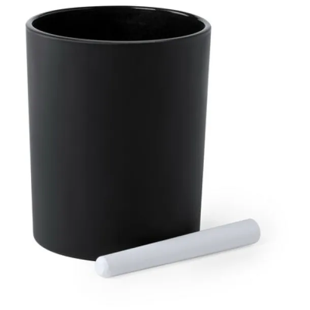  Scented candle for drawing, chalk black