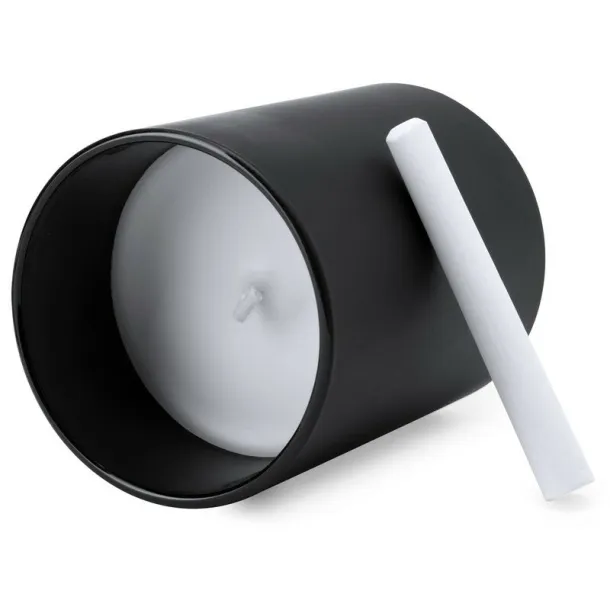  Scented candle for drawing, chalk black