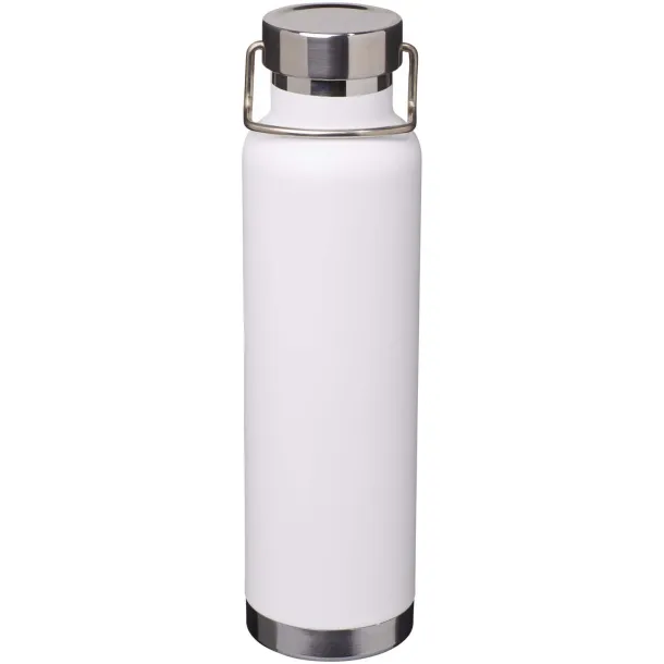 Thor 650 ml RCS recycled stainless steel copper vacuum insulated water bottle White