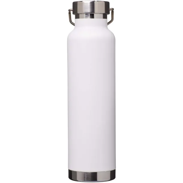 Thor 650 ml RCS recycled stainless steel copper vacuum insulated water bottle White
