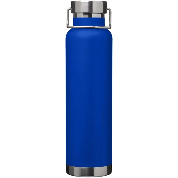 Thor 650 ml RCS recycled stainless steel copper vacuum insulated water bottle Royal blue